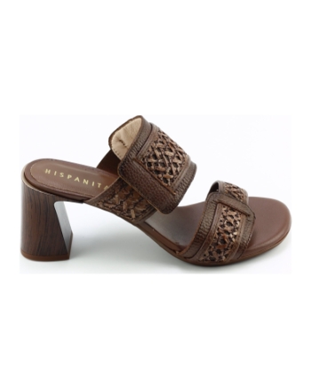 Hispanitas 264747 slippers donkerbruin