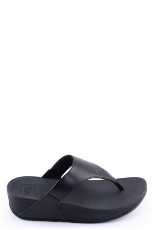 FitFlop TM FitFlop TM Lulu Leather Toepost I88 Zwart 001 Black