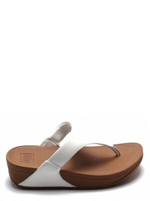 FitFlop TM FitFlop TM Lulu Leather Toepost I88 Wit FitFlop TM FitFlop TM Lulu Leather Toepost I88 Wit