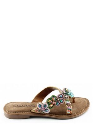 Lazamani Lazamani beads flower Multicolor