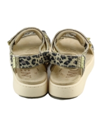 Woden line suede BEIGE MULTI