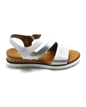 Gabor 62.754.51 sandalen zilver