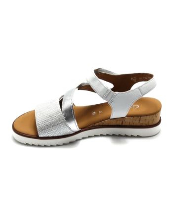 Gabor 62.754.51 sandalen zilver