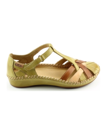Pikolinos puerto vallarte 655-0732c5 sandalen groen combinatie