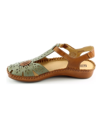 Pikolinos p. vallarta 655-0841c1 sandalen groen combinatie