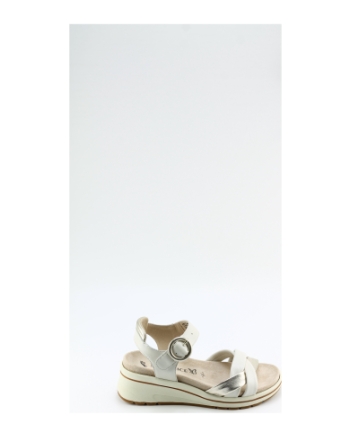 Caprice 28303 sandalen wit combinatie