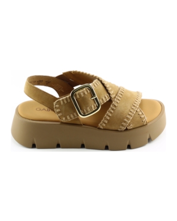 Gabor 84.751.14 sandalen donkerbruin