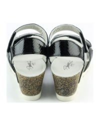 Panama Jack Vila b20 charcol ZWART