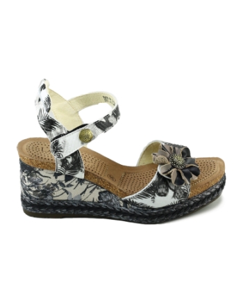 Laura Vita facyo 80 sandalen zwart
