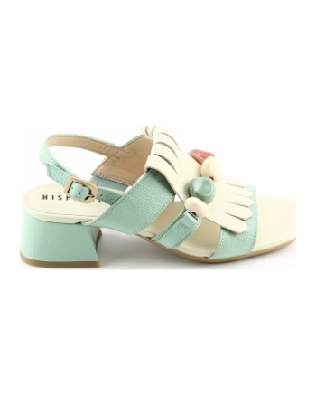 Hispanitas 254062 sandalen groen combinatie