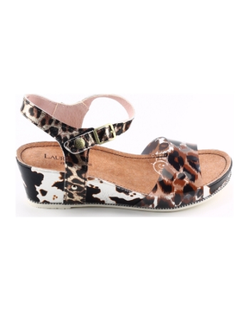 Laura Vita beclindao 70 sandalen bruin multi