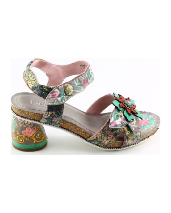 Laura Vita framboiseo 33 sandalen grijs multi