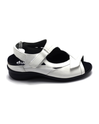 Durea 7408 218 sandalen wit