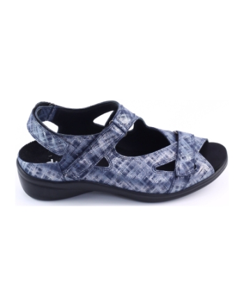 Durea 7258 218 sandalen blauw