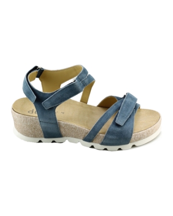 Durea 7421 025 sandalen blauw