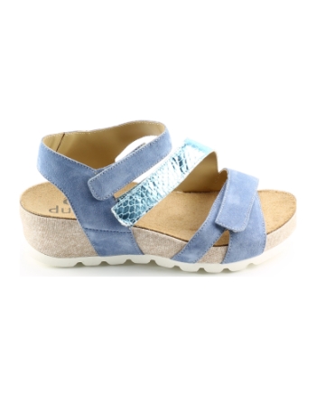 Durea 7405 028 sandalen blauw