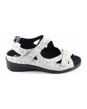 Durea 7419 219 sandalen grijs
