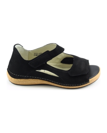 Waldlaufer 681k80 sandalen zwart