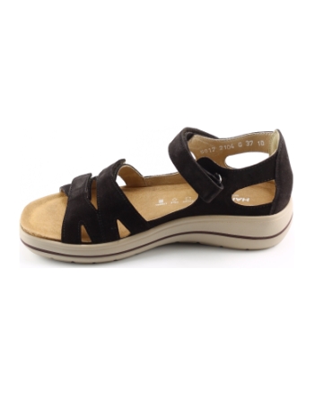 Hartjes 132.2104 pop sandalen donkerbruin