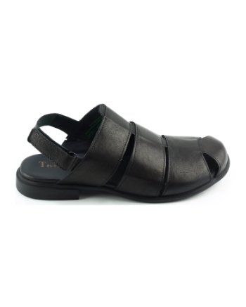 Think 3-001343 sandalen zwart