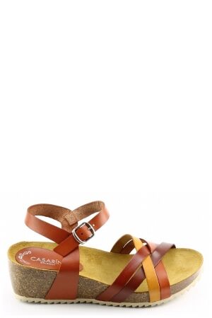 Casarini Casarini 25001 Bruin cuero panama nuez Casarini Casarini 25001 Bruin cuero panama nuez