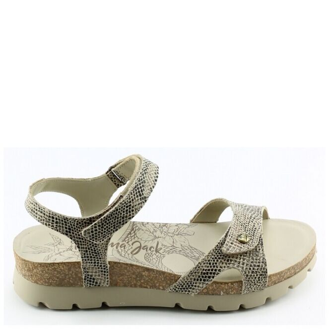 Panama Jack Panama Jack Sulia b27 Beige natural Panama Jack Sulia b27 beige dames sandalen | Theo Jansen Schoenen