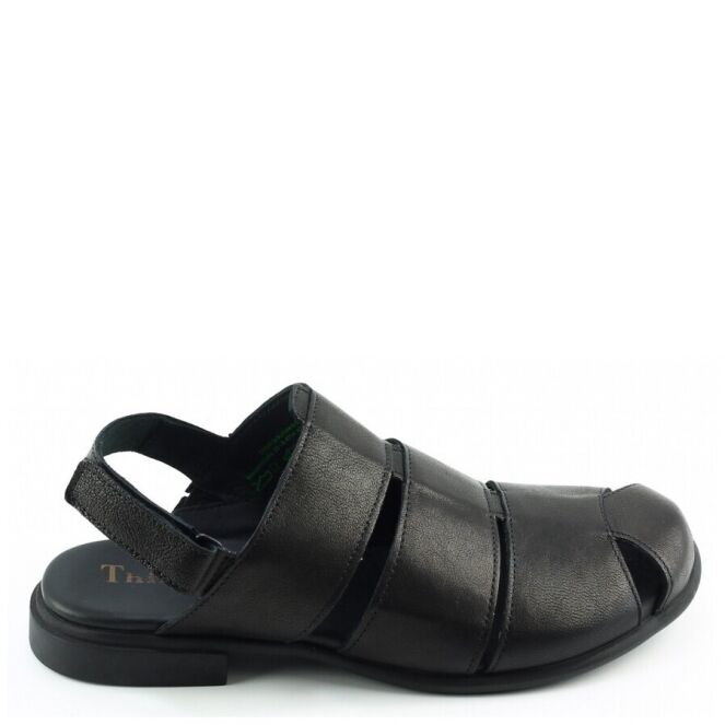 Think Think 3-001343 Zwart black Think 3-001343 zwart dames sandalen | Theo Jansen Schoenen