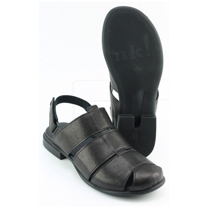 Think Think 3-001343 Zwart black Think 3-001343 zwart dames sandalen | Theo Jansen Schoenen