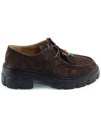 Miss Behave Ameli veterschoenen bruin