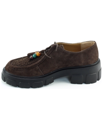 Miss Behave Ameli veterschoenen bruin