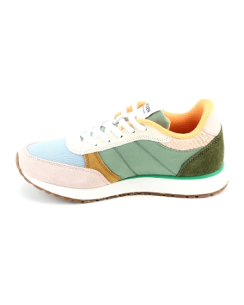 Woden ronja sneakers groen combinatie