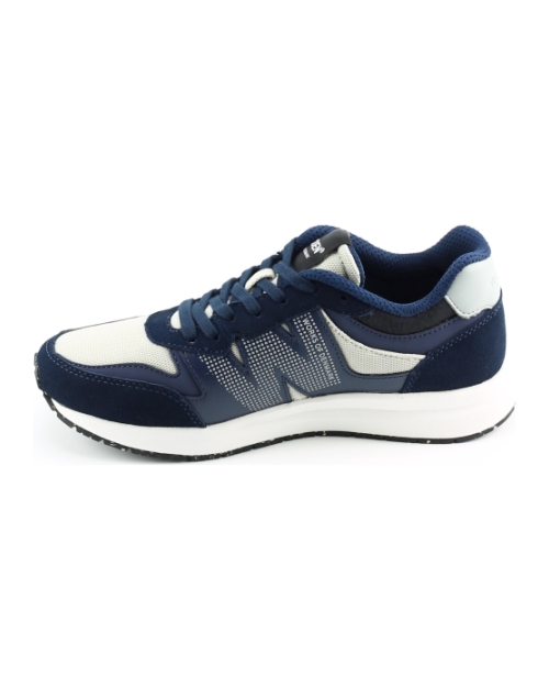 Woden Rigmore reflective Donkerblauw