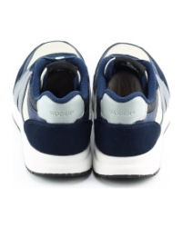 Woden Rigmore reflective Donkerblauw