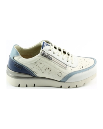 Pikolinos cantabria sneakers wit combinatie