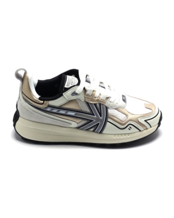 Kaotiko detroit tec aq003 sneakers wit combinatie