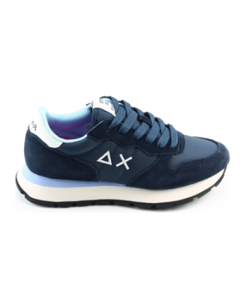 Sun68 BZ35201 ally solid sneakers blauw