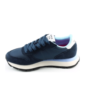 Sun68 BZ35201 ally solid sneakers blauw