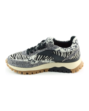 Floris van Bommel SFW-10143 sneakers zwart combinatie