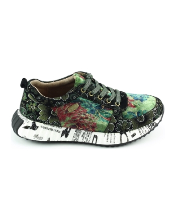 Laura Vita burton 38 sneakers groen combinatie