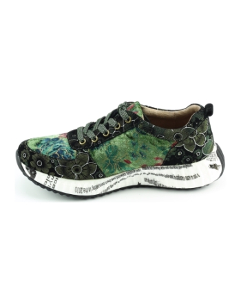Laura Vita burton 38 sneakers groen combinatie