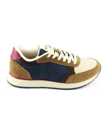 Woden ronja sneakers bruin multi