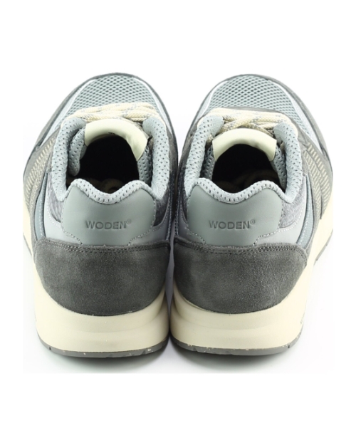 Woden rigmore open mesh Grijs