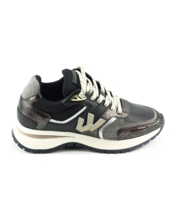 Via Vai 62329 Usher Davina sneakers zwart combinatie