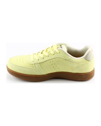 Woden bjork suede sneakers geel