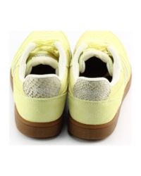 Woden bjork suede Geel