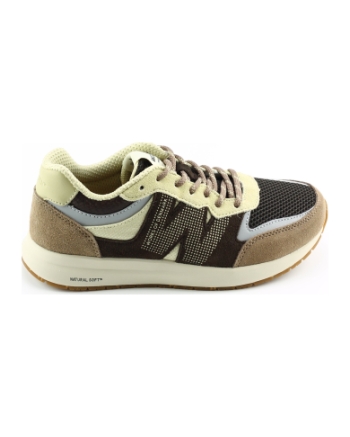 Woden Rigmore sneakers bruin multi