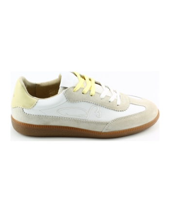 Fred de la bretoniere pearl sign mix2 sneakers wit combinatie