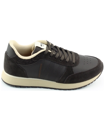 Woden ronja mix wl066 sneakers donkerbruin