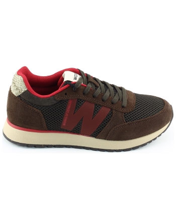 Woden ronja icon wl 712 sneakers bruin multi