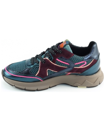 Floris van Bommel Daysi 09.03 SFW-10174 sneakers blauw combinatie